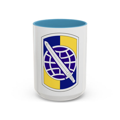 358 Civil Affairs Brigade (U.S. Army) Accent Coffee Mug