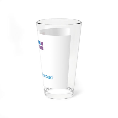 Flag of West Hollywood California (United States) Pint Glass 16oz