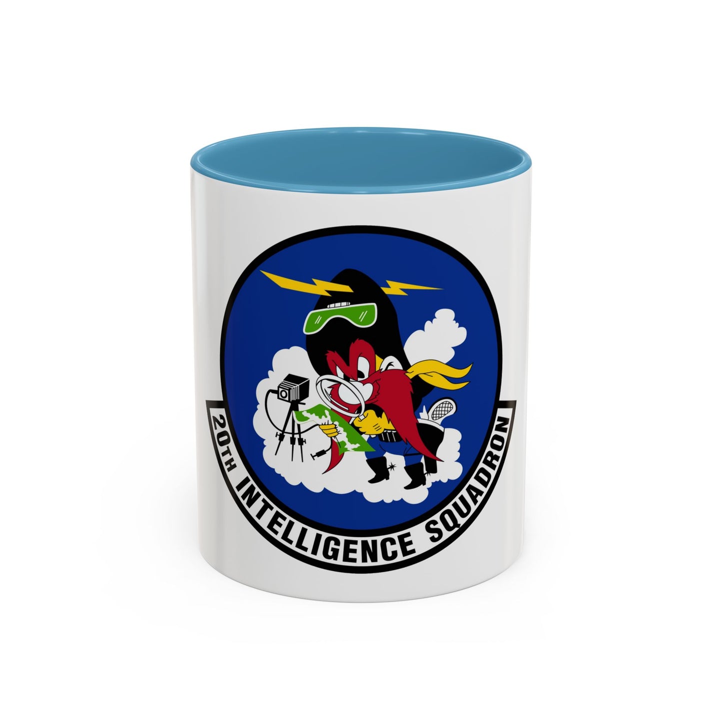 20 Intelligence Squadron ACC (U.S. Air Force) Accent Coffee Mug