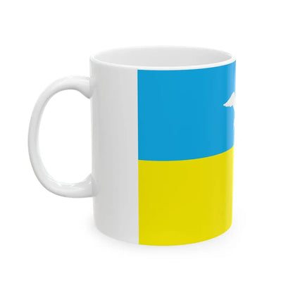 Flag of Sopot Poland - White Coffee Mug-Go Mug Yourself