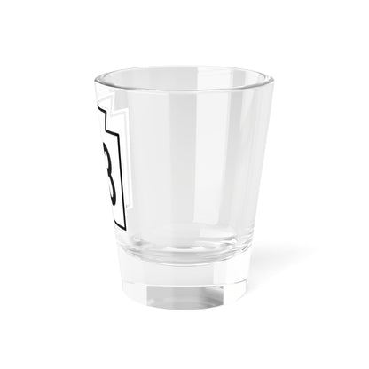 PA-23 1962 (Pennsylvania) (Road Sign) Shot Glass 1.5oz