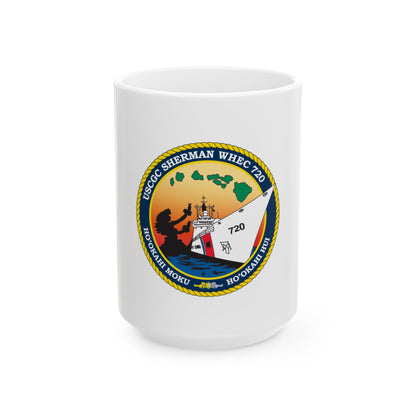 USCGC Sherman WHEC 720 new 2016 (U.S. Coast Guard) White Coffee Mug