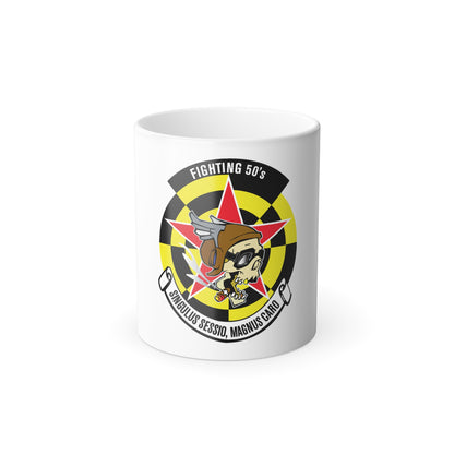 Fighting 50's (U.S. Navy) Color Changing Mug 11oz