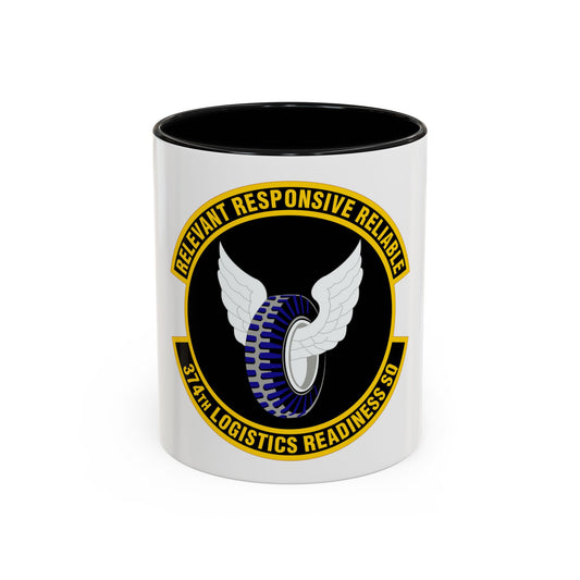 374 Logistics Readiness Squadron PACAF (U.S. Air Force) Accent Coffee Mug