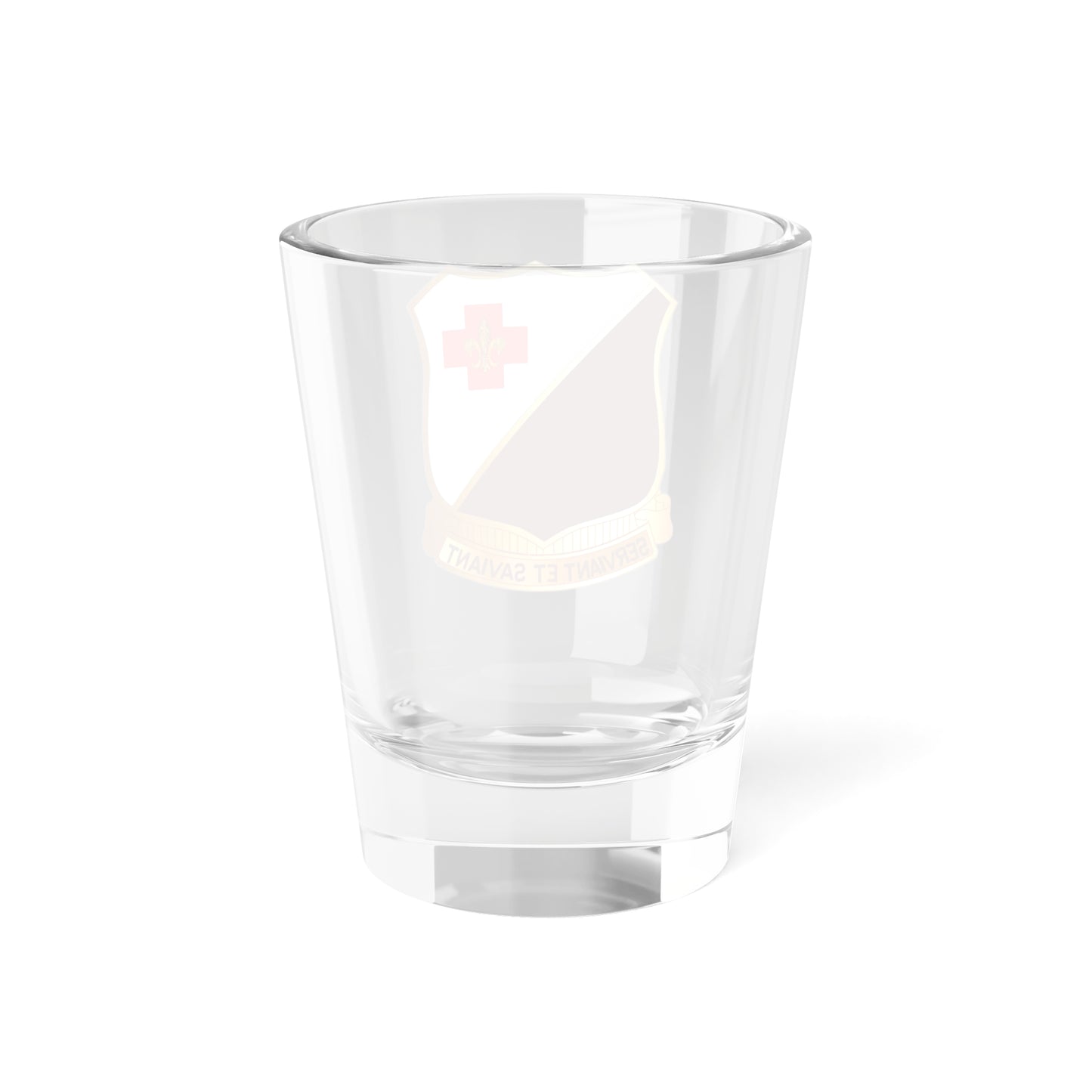 Verre à liqueur du 40e bataillon médical (armée américaine) 1,5 oz