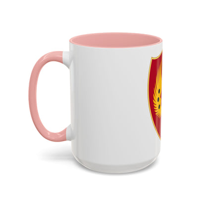 463rd Airborne Field Artillery Battalion (U.S. Army) Accent Coffee Mug