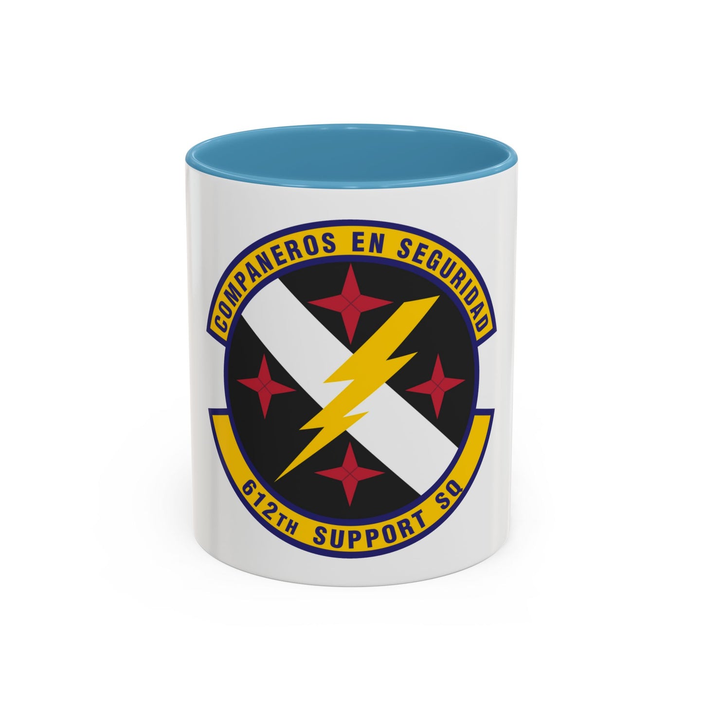 612th Support Squadron (U.S. Air Force) Accent Coffee Mug