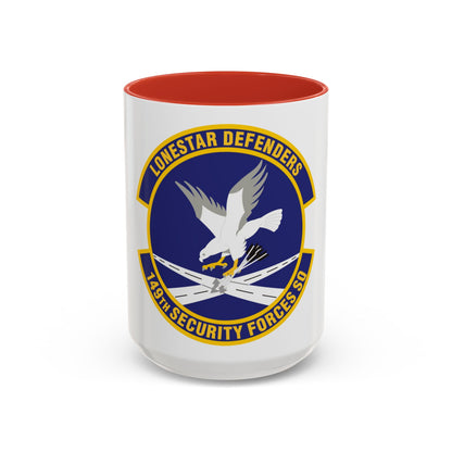 149th Security Forces Squadron (U.S. Air Force) Accent Coffee Mug