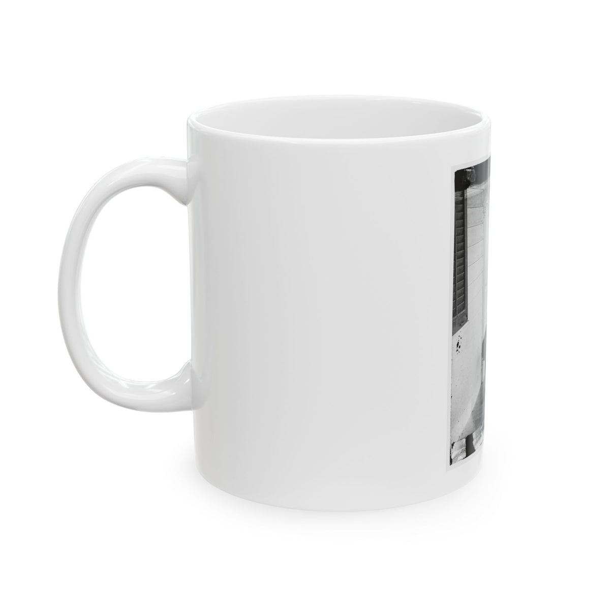 Beaufort, S.C. Gen. Isaac I. Stevens On Same Porch (U.S. Civil War) White Coffee Mug