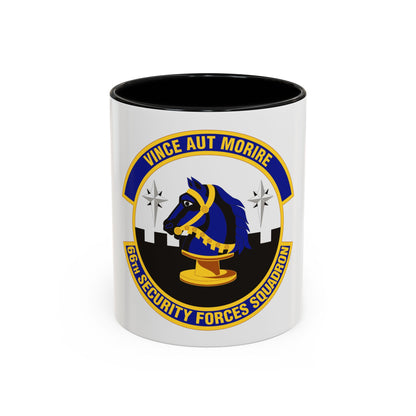 66th Security Forces Squadron (U.S. Air Force) Accent Coffee Mug