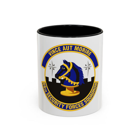 66th Security Forces Squadron (U.S. Air Force) Accent Coffee Mug