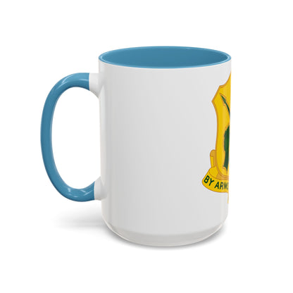 134 Tank Battalion (U.S. Army) Accent Coffee Mug