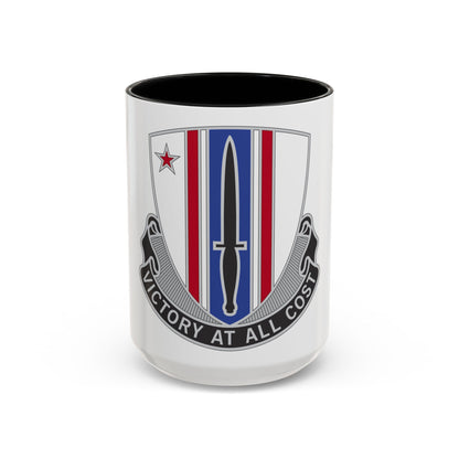 80 Civil Affairs Battalion (U.S. Army) Accent Coffee Mug
