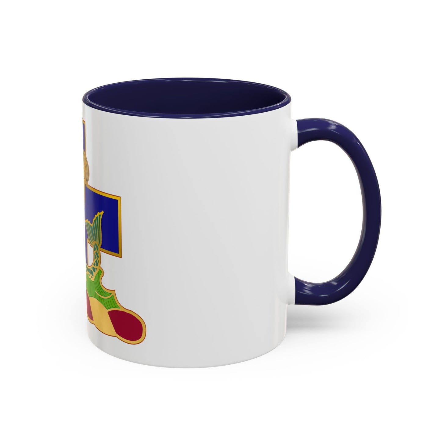 10th Antiaircraft Artillery Automatic Weapons Battalion (U.S. Army) Accent Coffee Mug