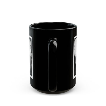 James River, Va. Sailors On Deck Of U.S.S. Monitor; Cookstove At Left (U.S. Civil War) Black Coffee Mug