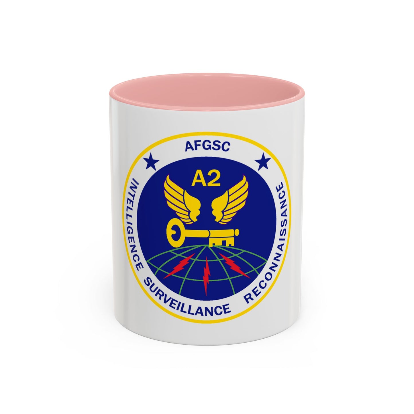 AFGSC A2 (U.S. Air Force) Accent Coffee Mug
