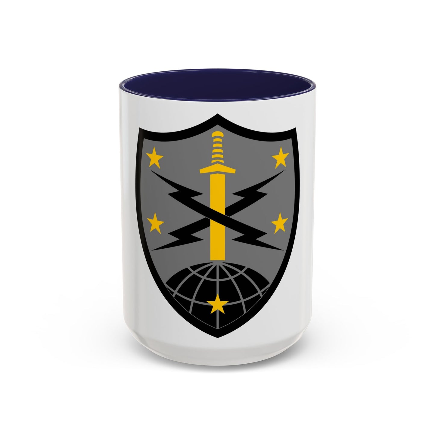 91 Cyber Brigade 2 (U.S. Army) Accent Coffee Mug