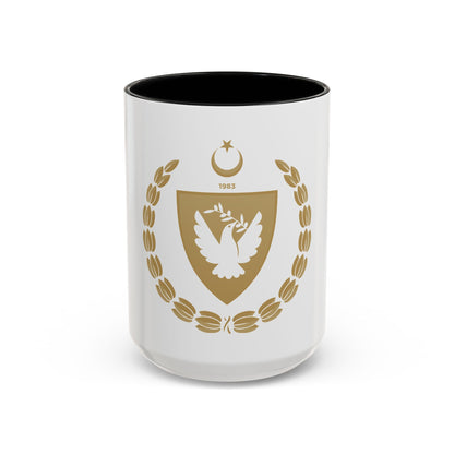 Emblem of the Presidency of the Turkish Republic of Northern Cyprus - Accent Coffee Mug