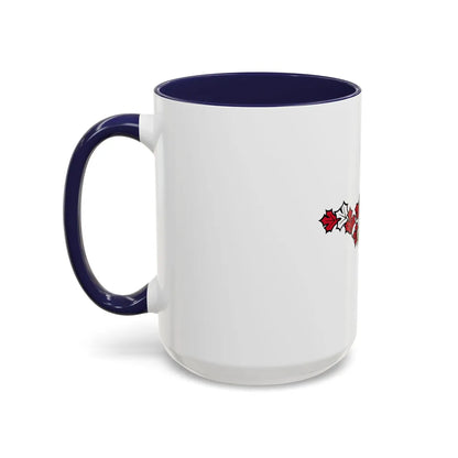 Canadian Helm - Accent Coffee Mug-Go Mug Yourself