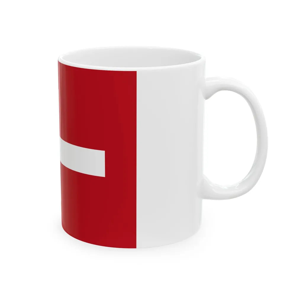 Flag of Republic of Noli Italy - White Coffee Mug-Go Mug Yourself