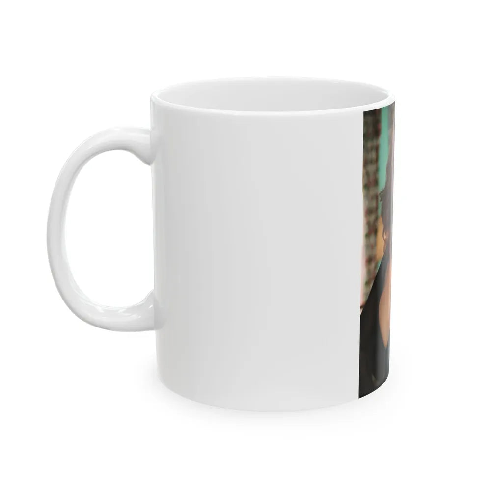 Raquel Welch #224 (Vintage Female Icon) White Coffee Mug-Go Mug Yourself