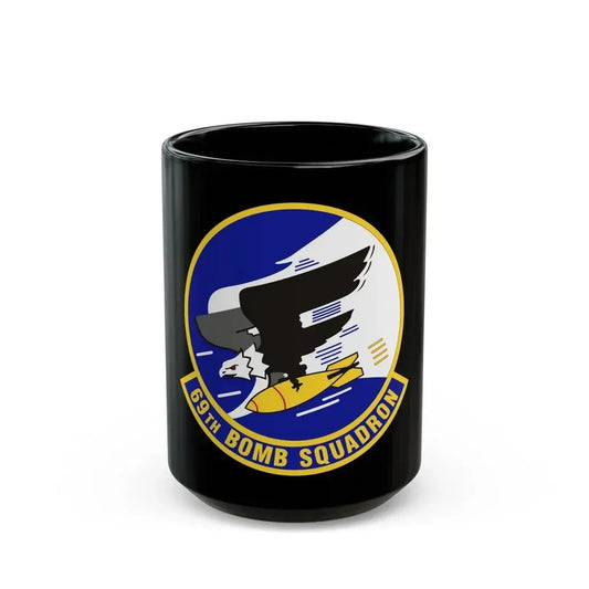 69th Bomb Squadron (U.S. Air Force) Black Coffee Mug 15oz - Go Mug Yourself