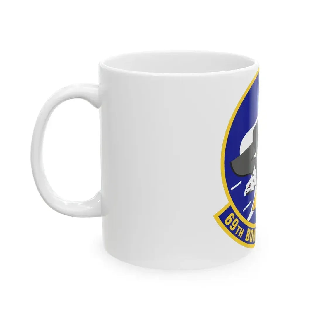 69th Bomb Squadron (U.S. Air Force) White Coffee Mug - Go Mug Yourself