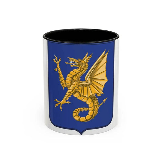 69th Infantry Regiment 2 (U.S. Army) Accent Coffee Mug 11oz Black - Go Mug Yourself