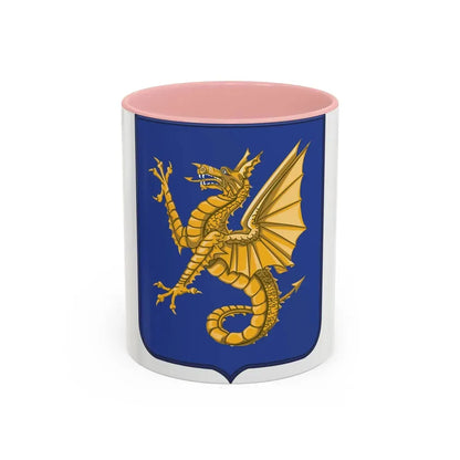 69th Infantry Regiment 2 (U.S. Army) Accent Coffee Mug 11oz Pink - Go Mug Yourself