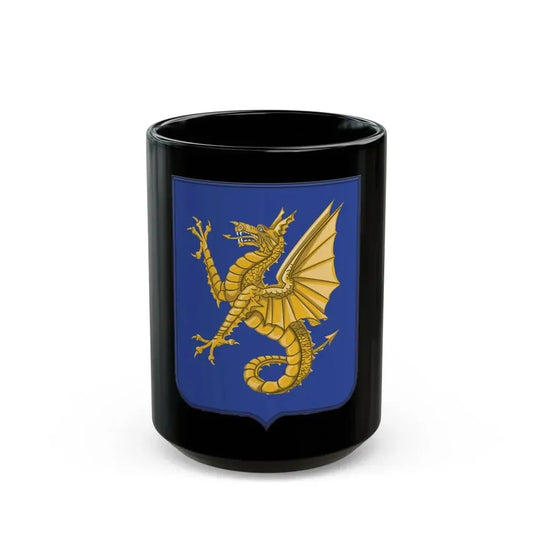 69th Infantry Regiment 2 (U.S. Army) Black Coffee Mug 15oz - Go Mug Yourself