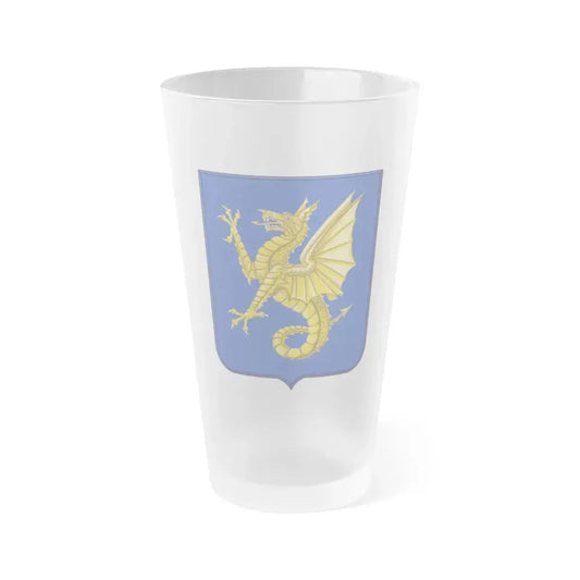 69th Infantry Regiment 2 (U.S. Army) Frosted Pint Glass 16oz Default Title - Go Mug Yourself