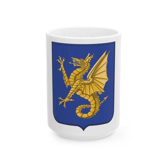 69th Infantry Regiment 2 (U.S. Army) White Coffee Mug 15oz - Go Mug Yourself