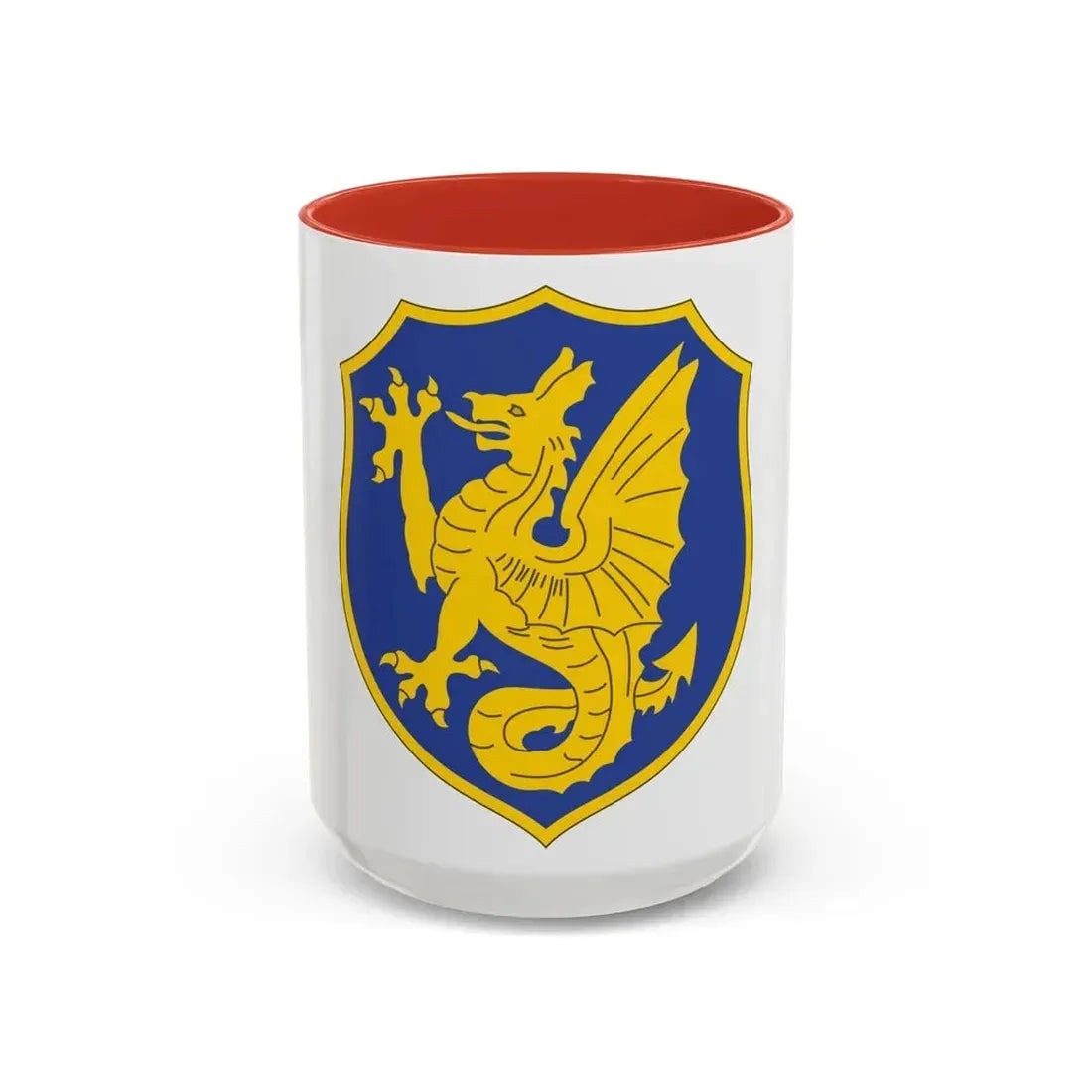 69th Infantry Regiment (U.S. Army) Accent Coffee Mug 11oz Light Blue - Go Mug Yourself