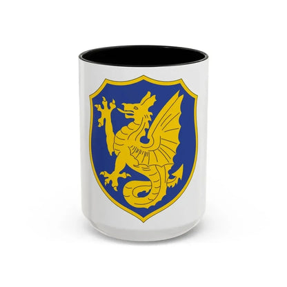 69th Infantry Regiment (U.S. Army) Accent Coffee Mug 15oz Black - Go Mug Yourself
