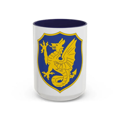 69th Infantry Regiment (U.S. Army) Accent Coffee Mug 15oz Navy - Go Mug Yourself