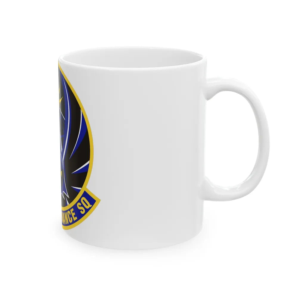 69th Maintenance Squadron (U.S. Air Force) White Coffee Mug-Go Mug Yourself