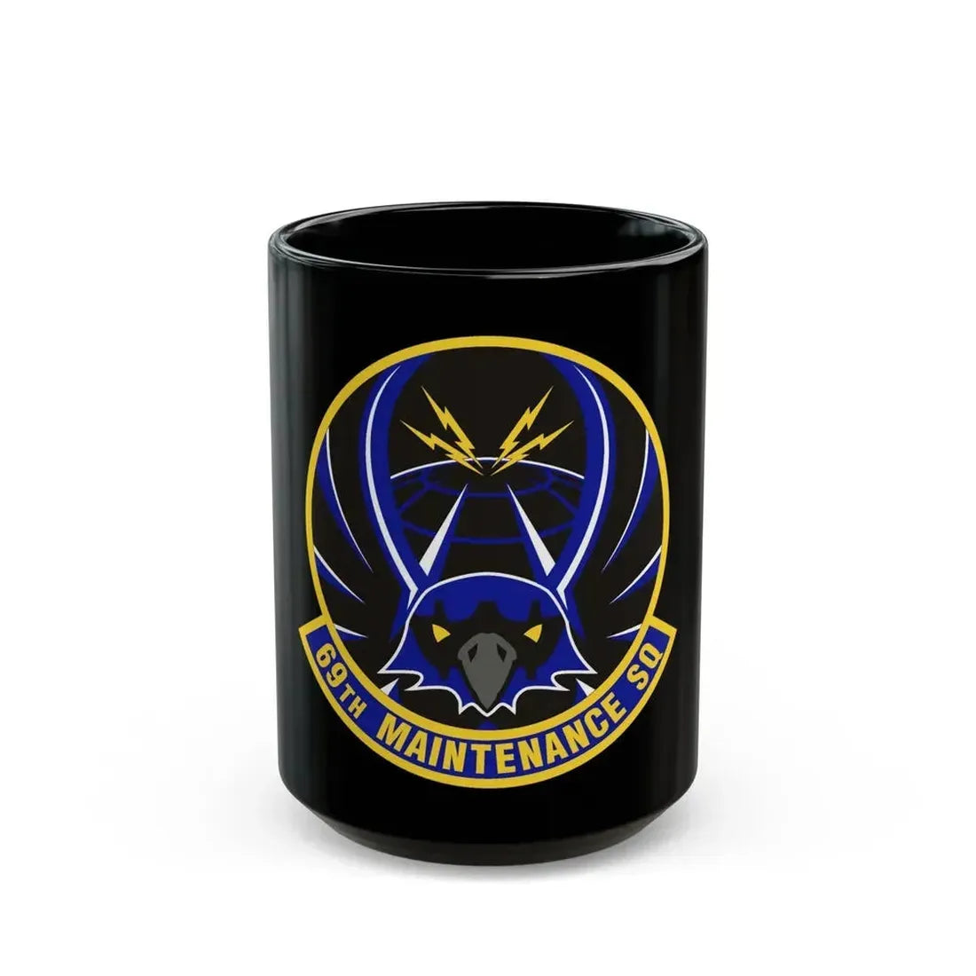 69th Maintenance Squadron (U.S. Air Force) Black Coffee Mug 15oz - Go Mug Yourself