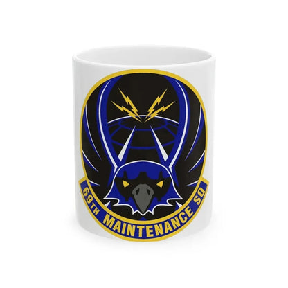 69th Maintenance Squadron (U.S. Air Force) White Coffee Mug 11oz - Go Mug Yourself