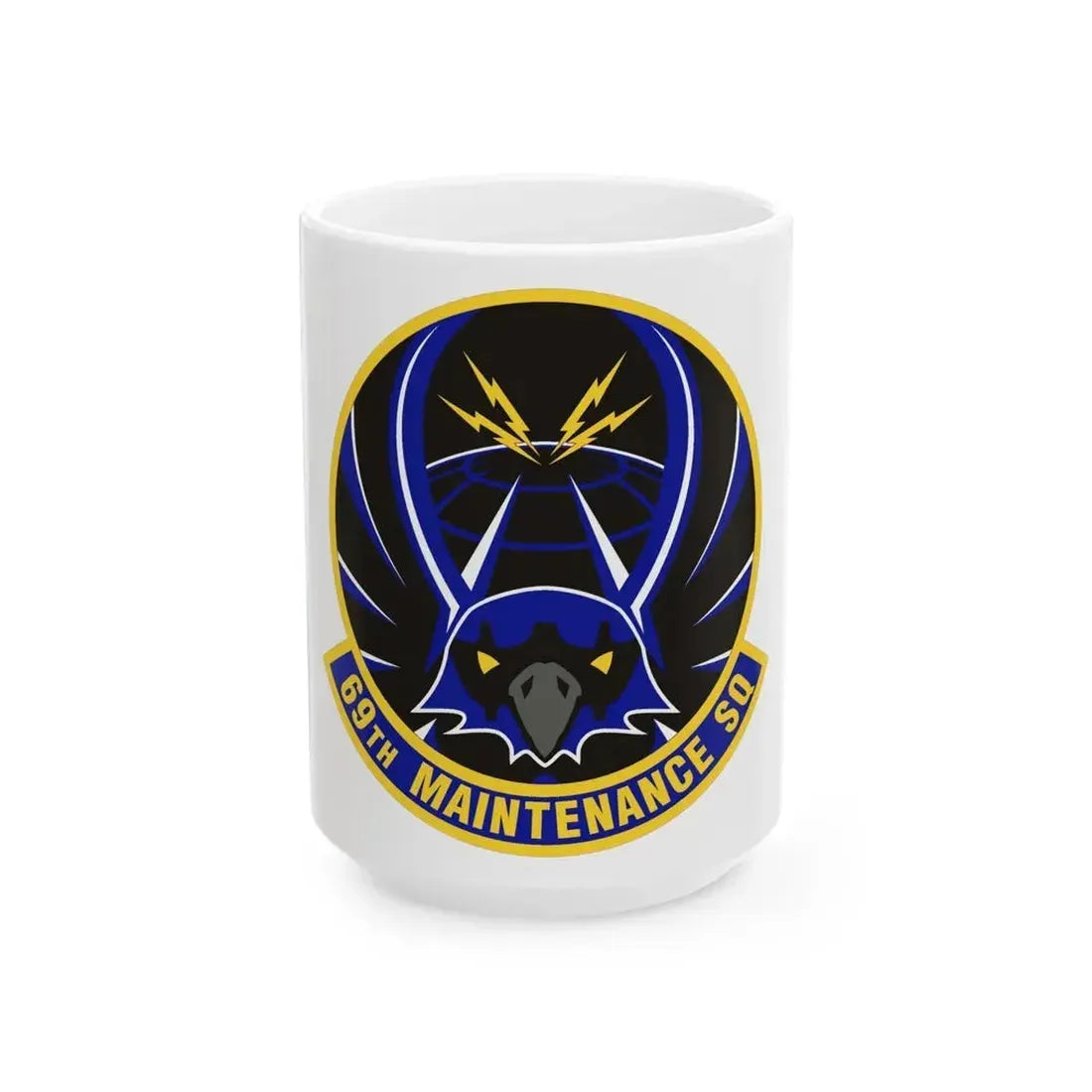69th Maintenance Squadron (U.S. Air Force) White Coffee Mug 15oz - Go Mug Yourself