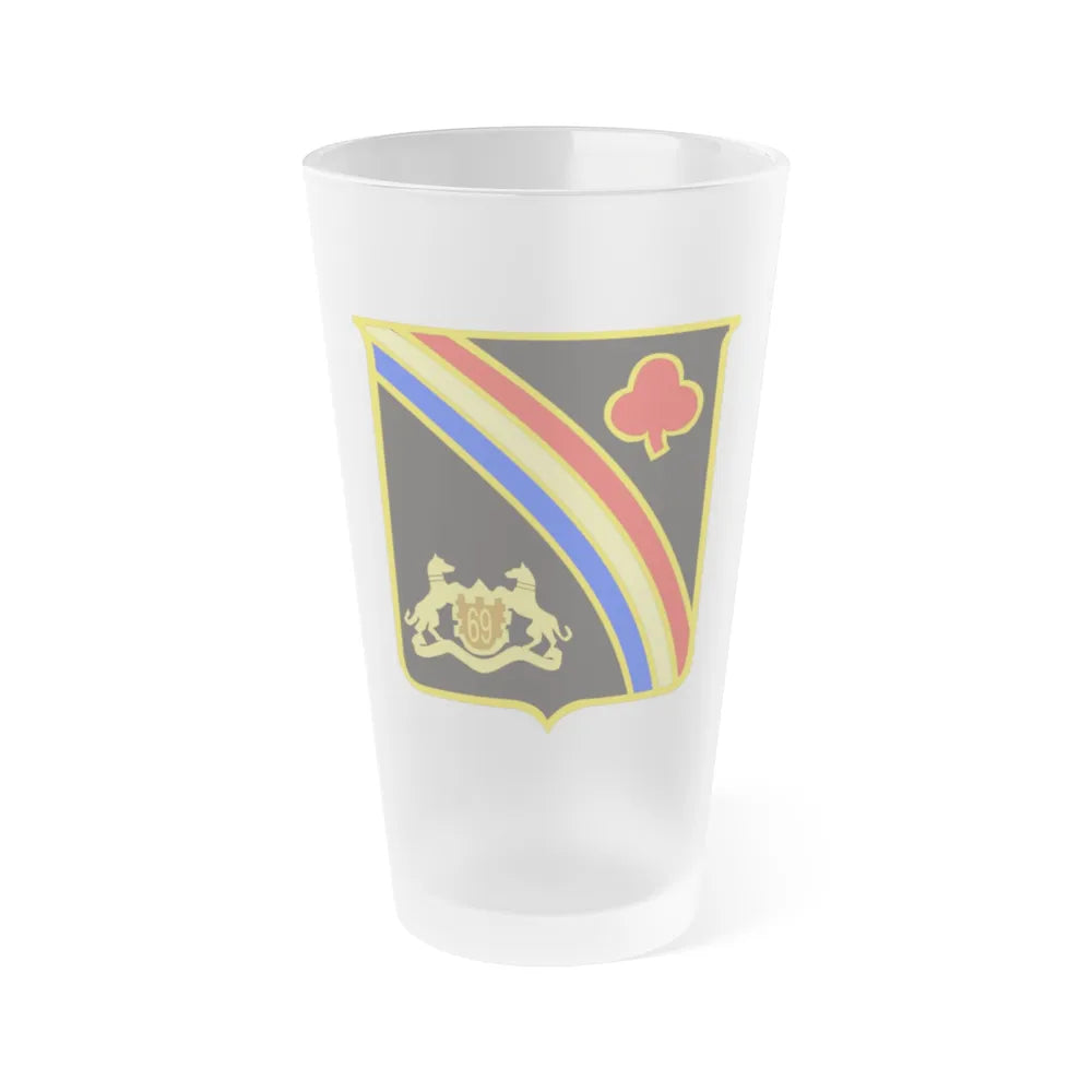 69th New York Infantry Regiment (U.S. Army) Frosted Pint Glass 16oz-Go Mug Yourself