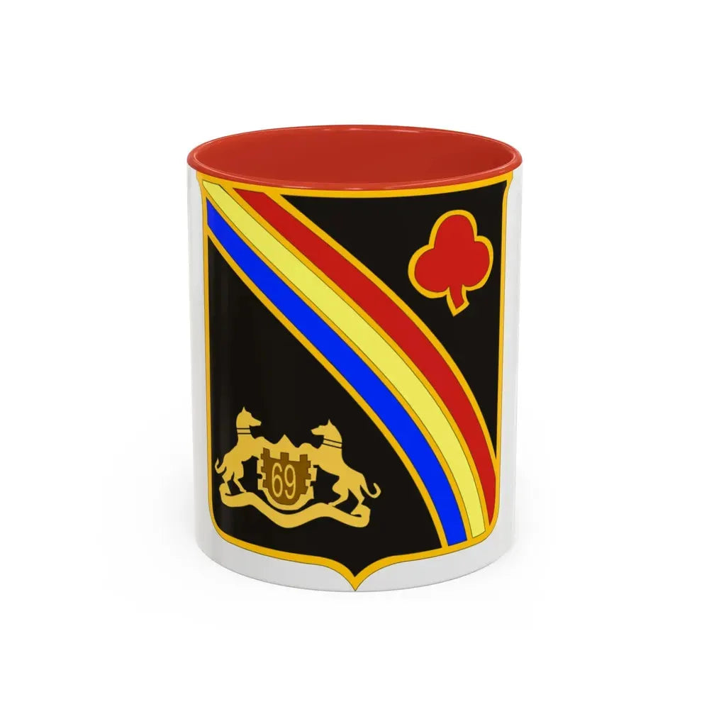 69th New York Infantry Regiment (U.S. Army) Accent Coffee Mug 11oz Red - Go Mug Yourself