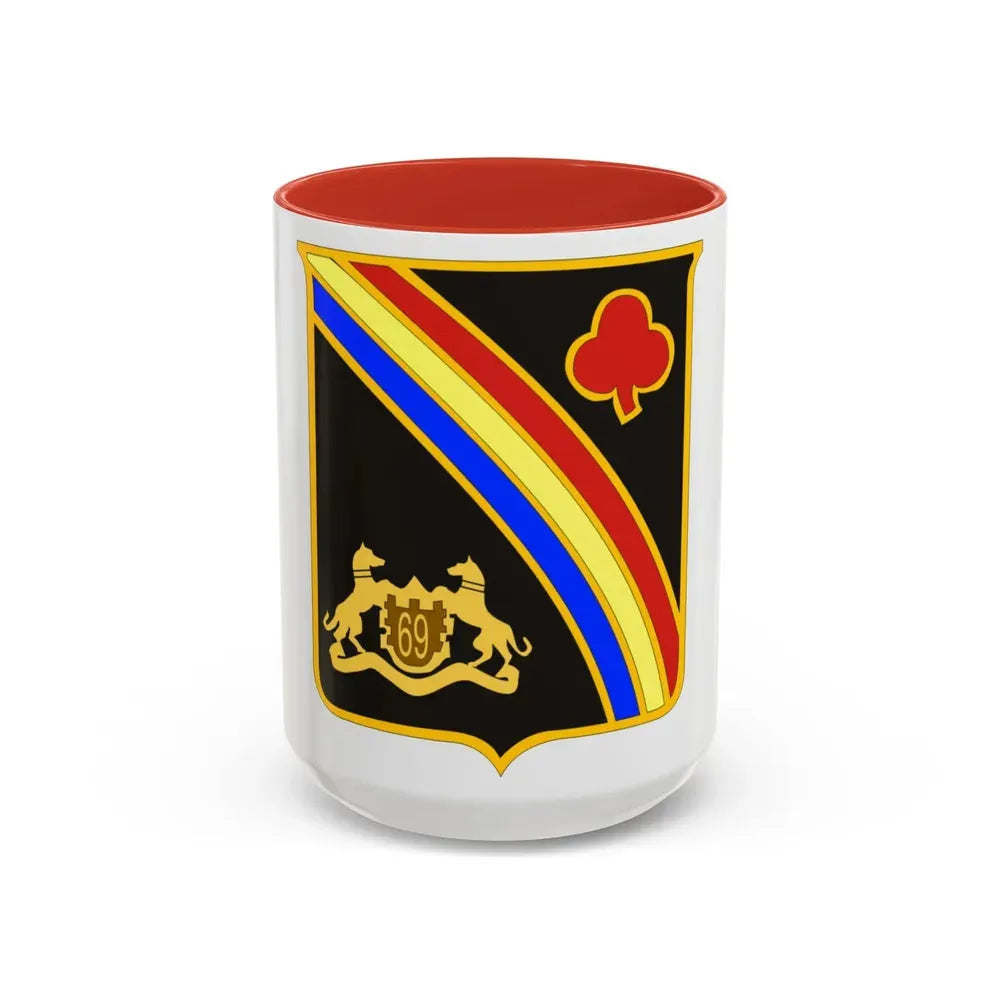 69th New York Infantry Regiment (U.S. Army) Accent Coffee Mug 15oz Red - Go Mug Yourself