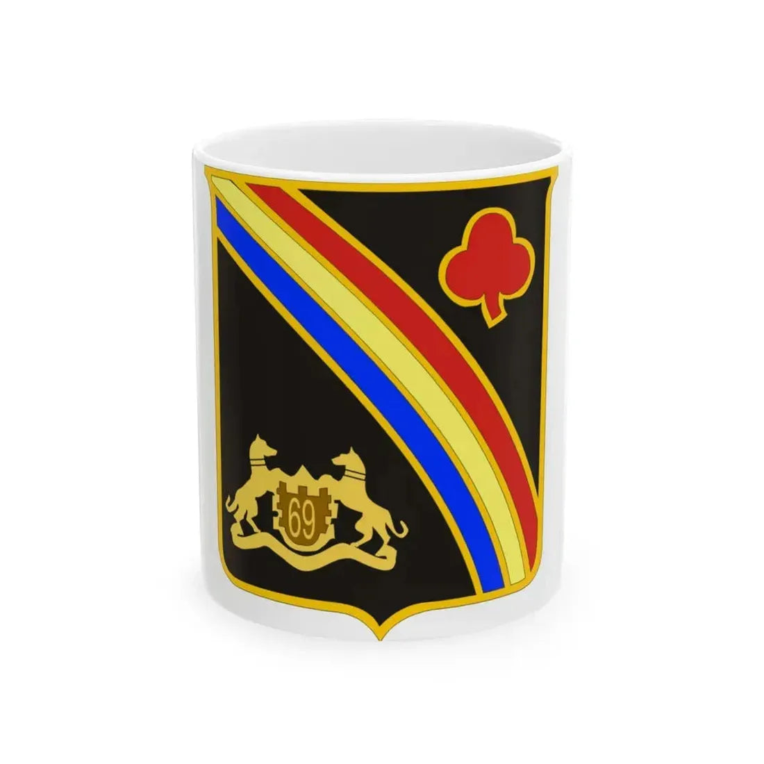 69th New York Infantry Regiment (U.S. Army) White Coffee Mug 11oz - Go Mug Yourself