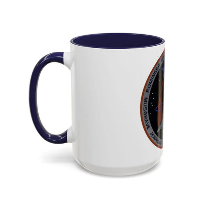 STS 80 (NASA) Accent Coffee Mug-Go Mug Yourself