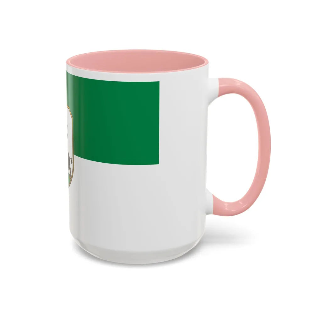 Flag of Ebersberg Germany - Accent Coffee Mug-Go Mug Yourself