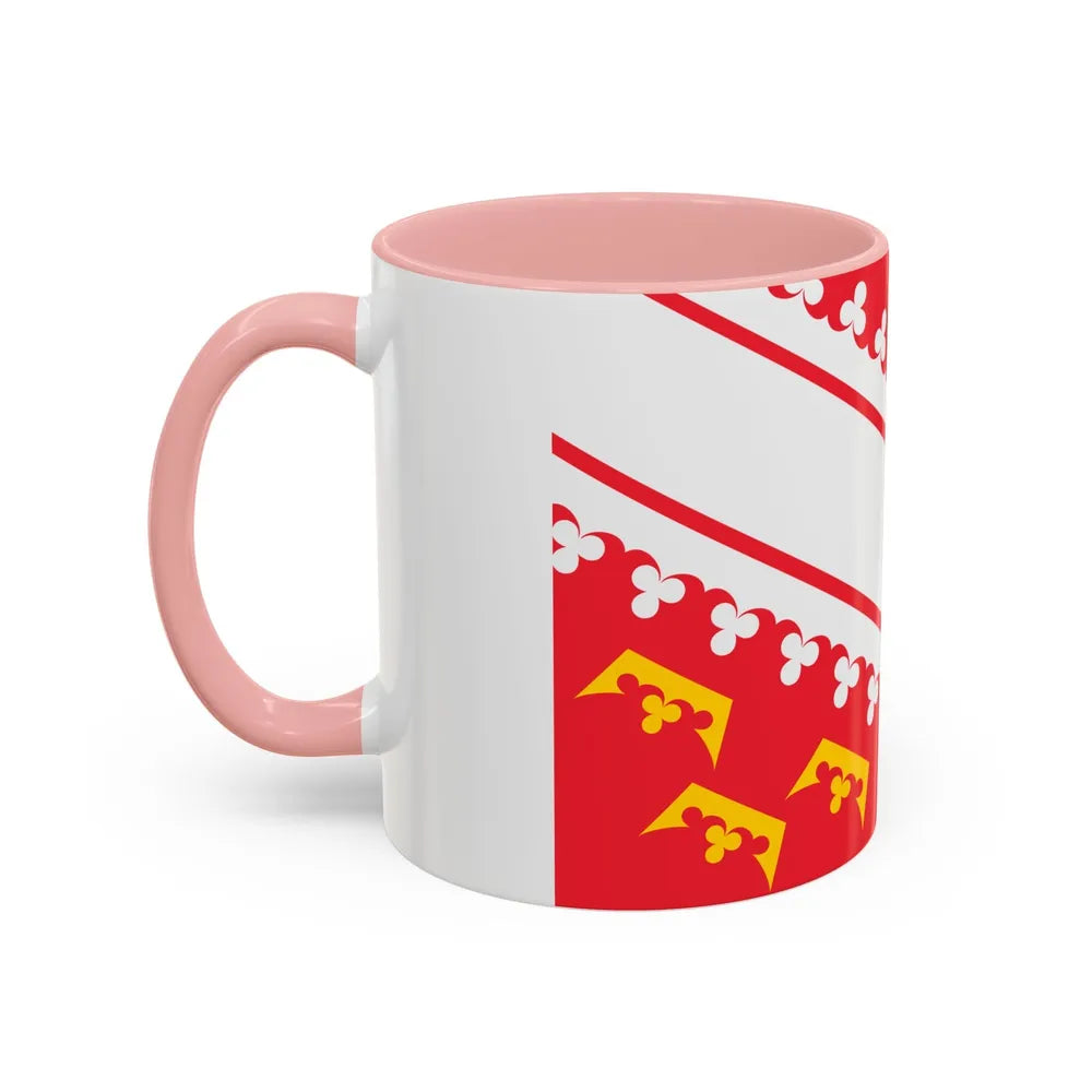 Flag of Alsace France - Accent Coffee Mug-Go Mug Yourself