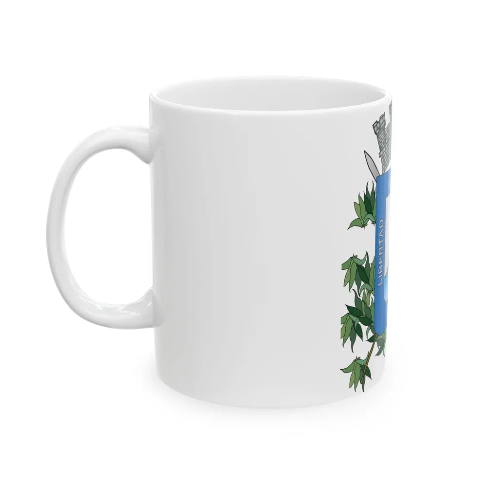 Coat of arms of Montevideo Department - White Coffee Mug-Go Mug Yourself