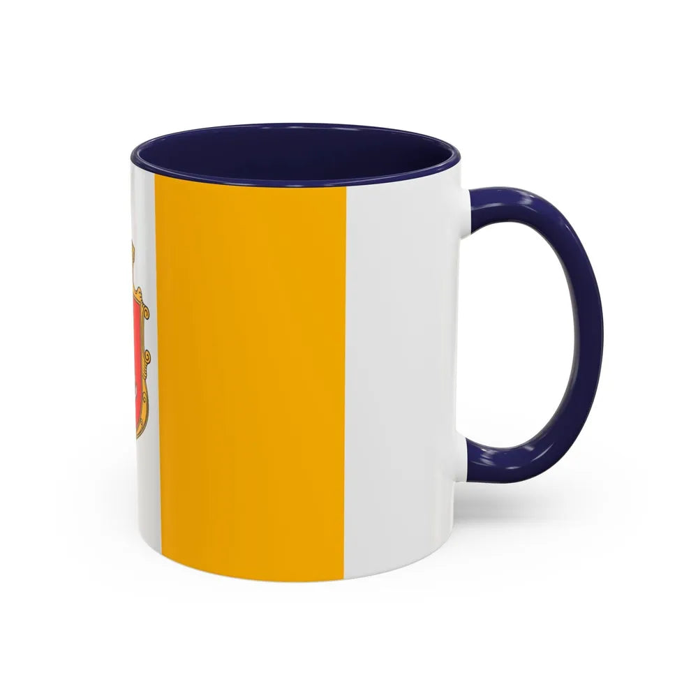 Flag of Odessa Ukraine - Accent Coffee Mug-Go Mug Yourself