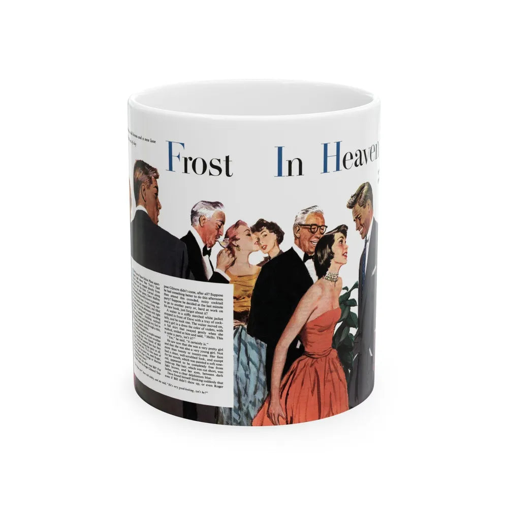 Frost in Heaven (1), The American Magazine, January 1953 - White Coffee Mug-11oz-Go Mug Yourself