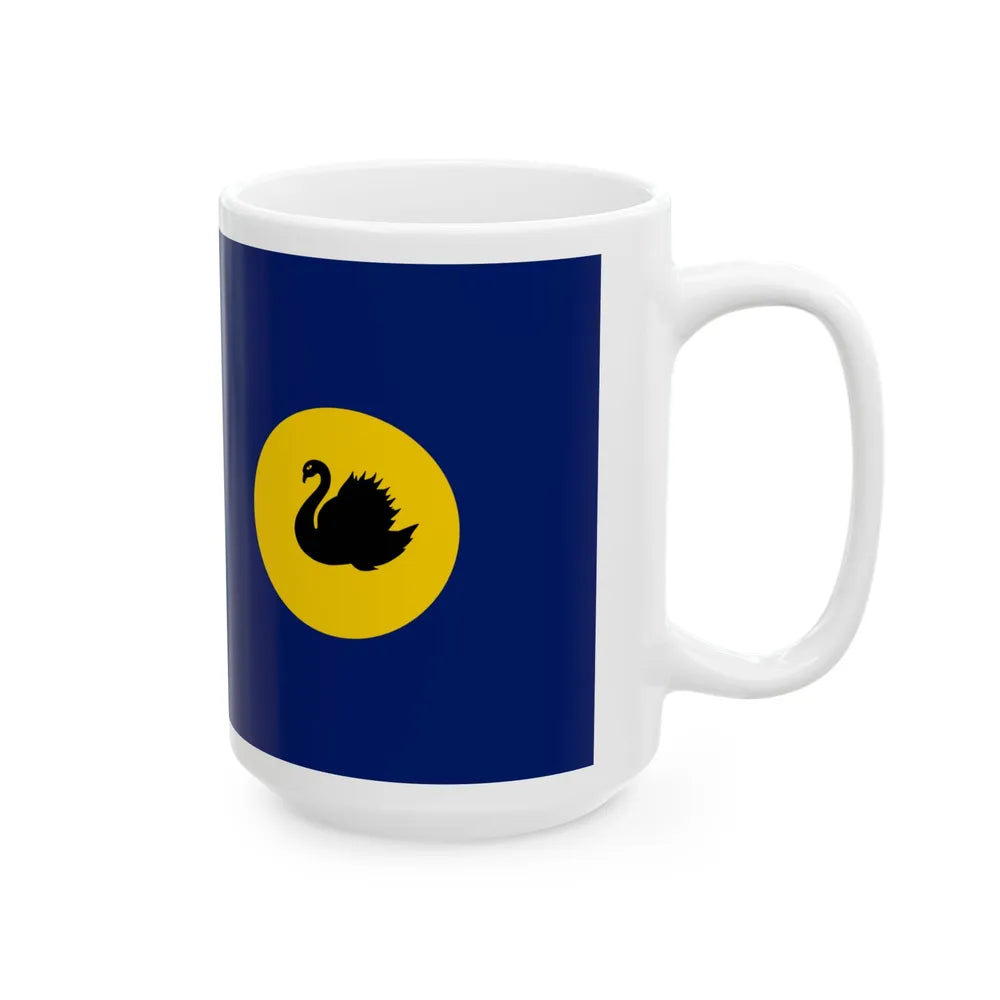 Flag of Western Australia - White Coffee Mug-Go Mug Yourself